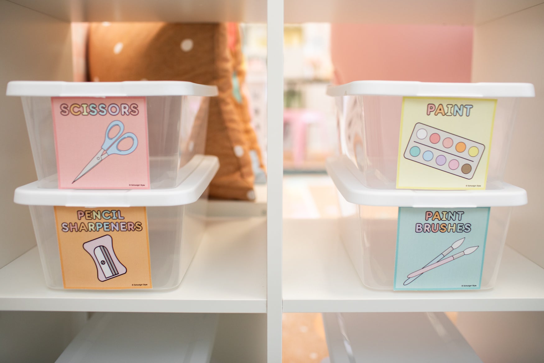 Printable Visual Supplies | A Year In Pastel