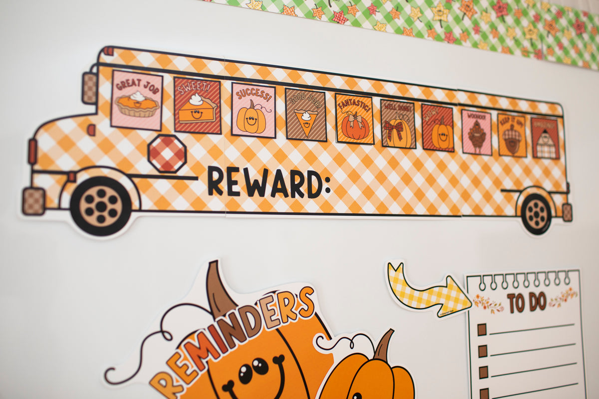Printable Thanksgiving November Whiteboard Management System | 90s Teacher