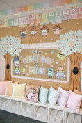Load image into Gallery viewer, Printable Apple Tree Bulletin Board Set | A Year In Pastel

