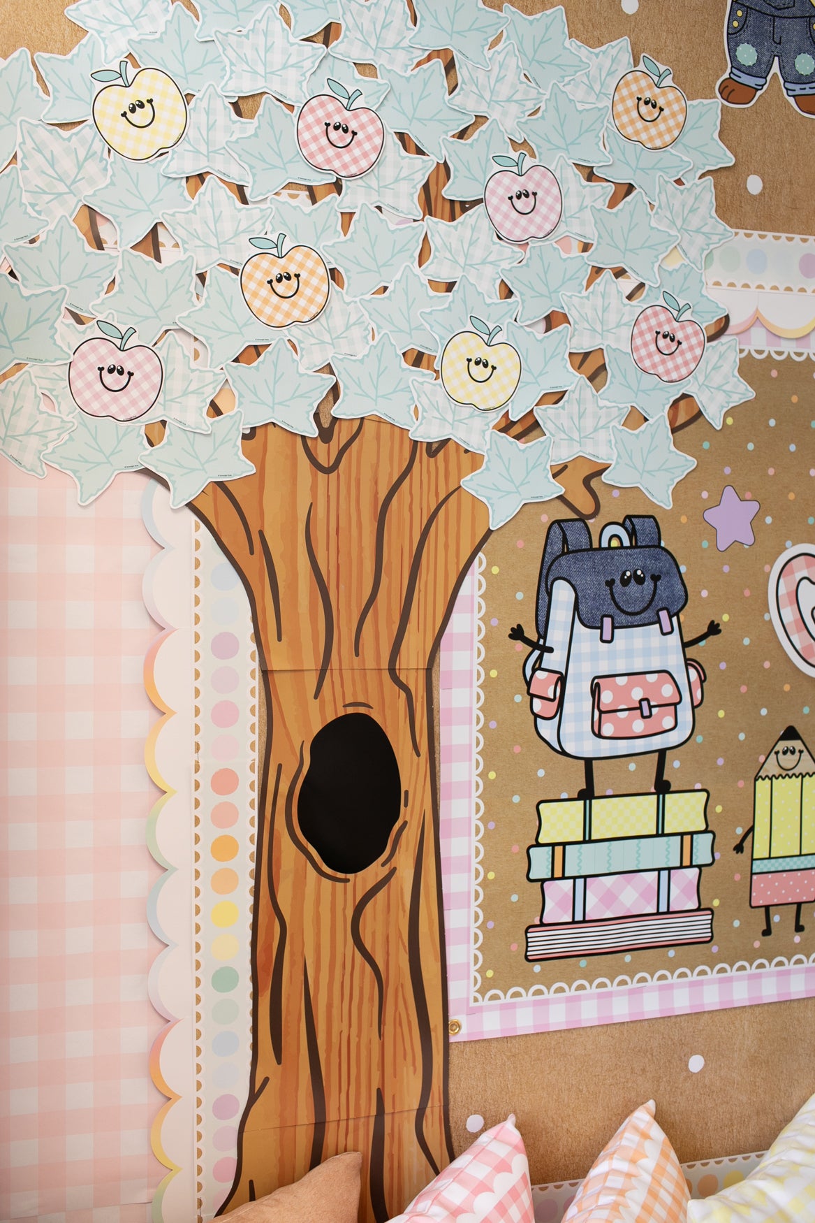 Printable Apple Tree Bulletin Board Set | A Year In Pastel