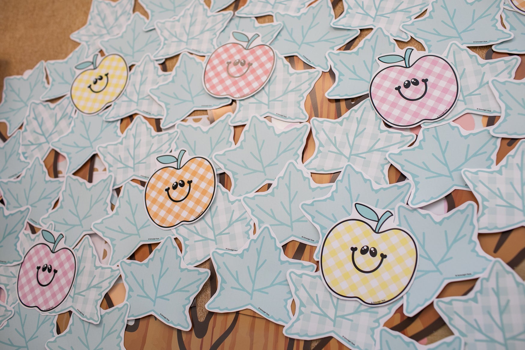Printable Apple Tree Bulletin Board Set | A Year In Pastel