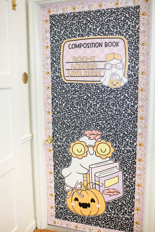 halloween door decor set