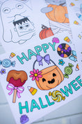 Load image into Gallery viewer, Printable Halloween Worksheets, Activities and Coloring Pages | Halloween Party Pack
