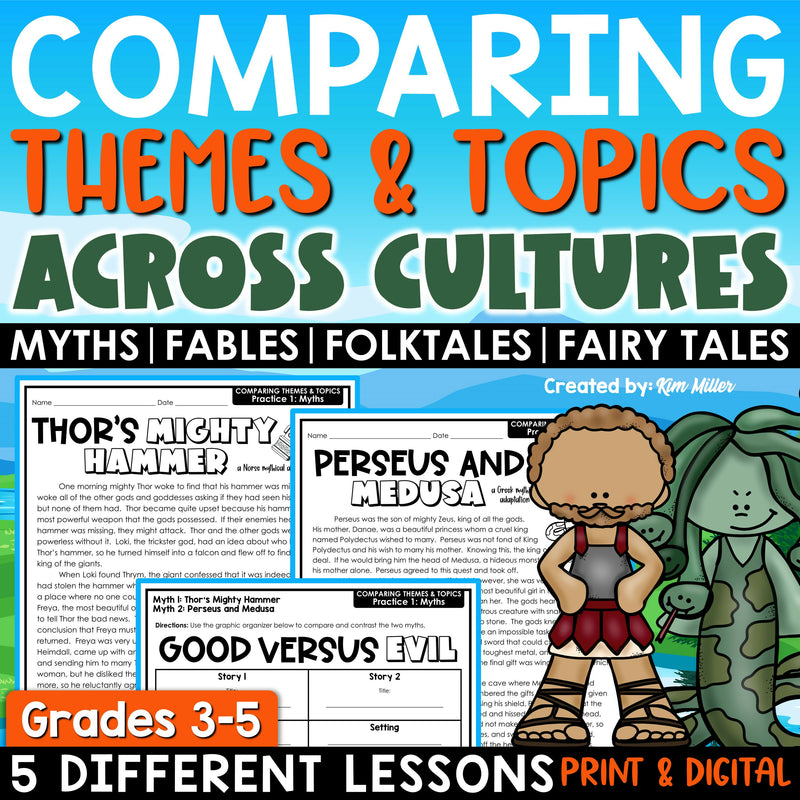 Compare and Contrast Themes and Topics Across Cultures Teaching Theme