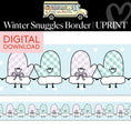 Load image into Gallery viewer, Printable Winter Snuggles Border | A Year In Pastel
