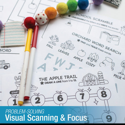 September Mazes and Word Searches