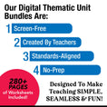 Load image into Gallery viewer, Printable Second Grade October Thematic Unit Bundle
