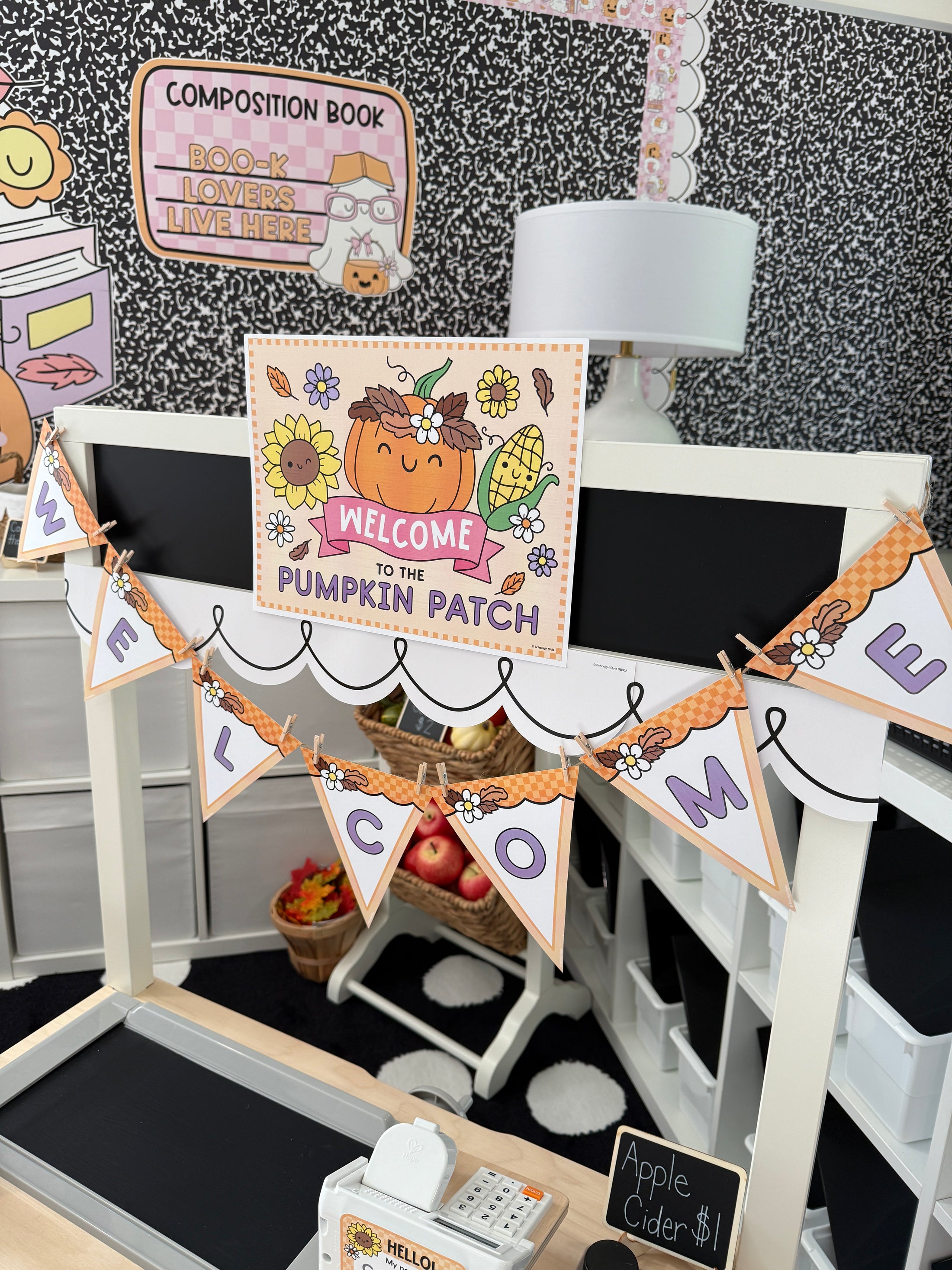 Printable October Dramatic Play Pumpkin Patch