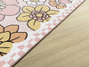 Retro Floral Rug | Retro Classroom Rug | That 70's Floral | Schoolgirl Style