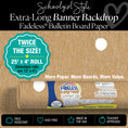 Load image into Gallery viewer, Banner Backdrop Bulletin Board Paper 25ft. | Schoolgirl Style x Fadeless®
