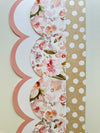 Coral Floral Dream | Bulletin Board Borders | Schoolgirl Style