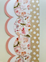 Coral Floral Dream | Bulletin Board Borders | Schoolgirl Style