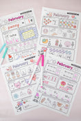 Load image into Gallery viewer, Printable Kindergarten February Daily Morning Work
