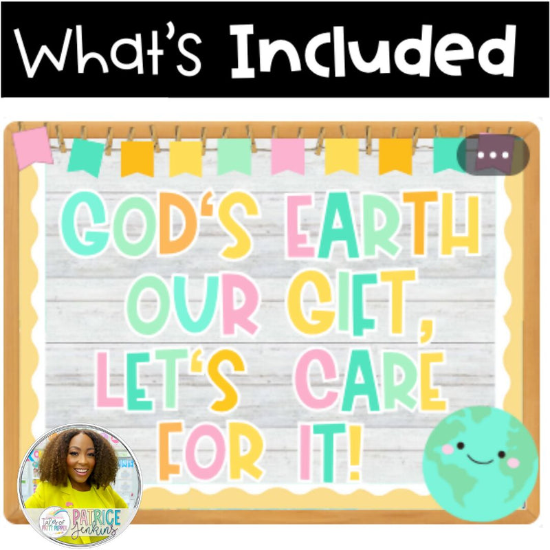 God's Earth Day: Bulletin Board Kit