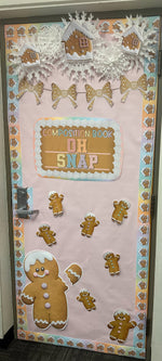 Oh Snap Gingerbread | Pastel Gingerbread | Christmas | Decor To Your Door | Schoolgirl Style