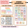 Load image into Gallery viewer, Pastel Full Printable Classroom Management Bundle
