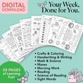 Load image into Gallery viewer, Printable First Grade December Week 2 Resources
