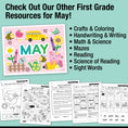 Load image into Gallery viewer, Printable First Grade May Daily Morning Work
