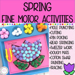 Spring Fine Motor Activities for Pre-K and Preschool