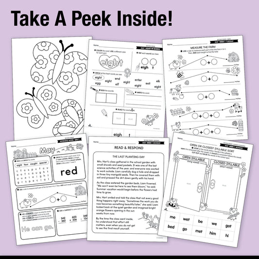 Ultimate Second Grade May Thematic Unit Bundle