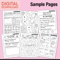Load image into Gallery viewer, Printable Bridge To First Grade Digital Summer Workbook
