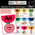 Load image into Gallery viewer, Printable Retro Alphabet Posters | 90s Teacher

