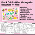 Load image into Gallery viewer, Printable Kindergarten May Daily Writing
