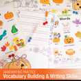 Load image into Gallery viewer, Printable Kindergarten October Writing Bundle
