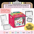 Load image into Gallery viewer, Printable Organized Teacher System Bin | 90s Teacher
