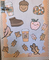 Fall Door Decor | Fall Bulletin Board Set | Sweater Weather | UPRINT | Schoolgirl Style