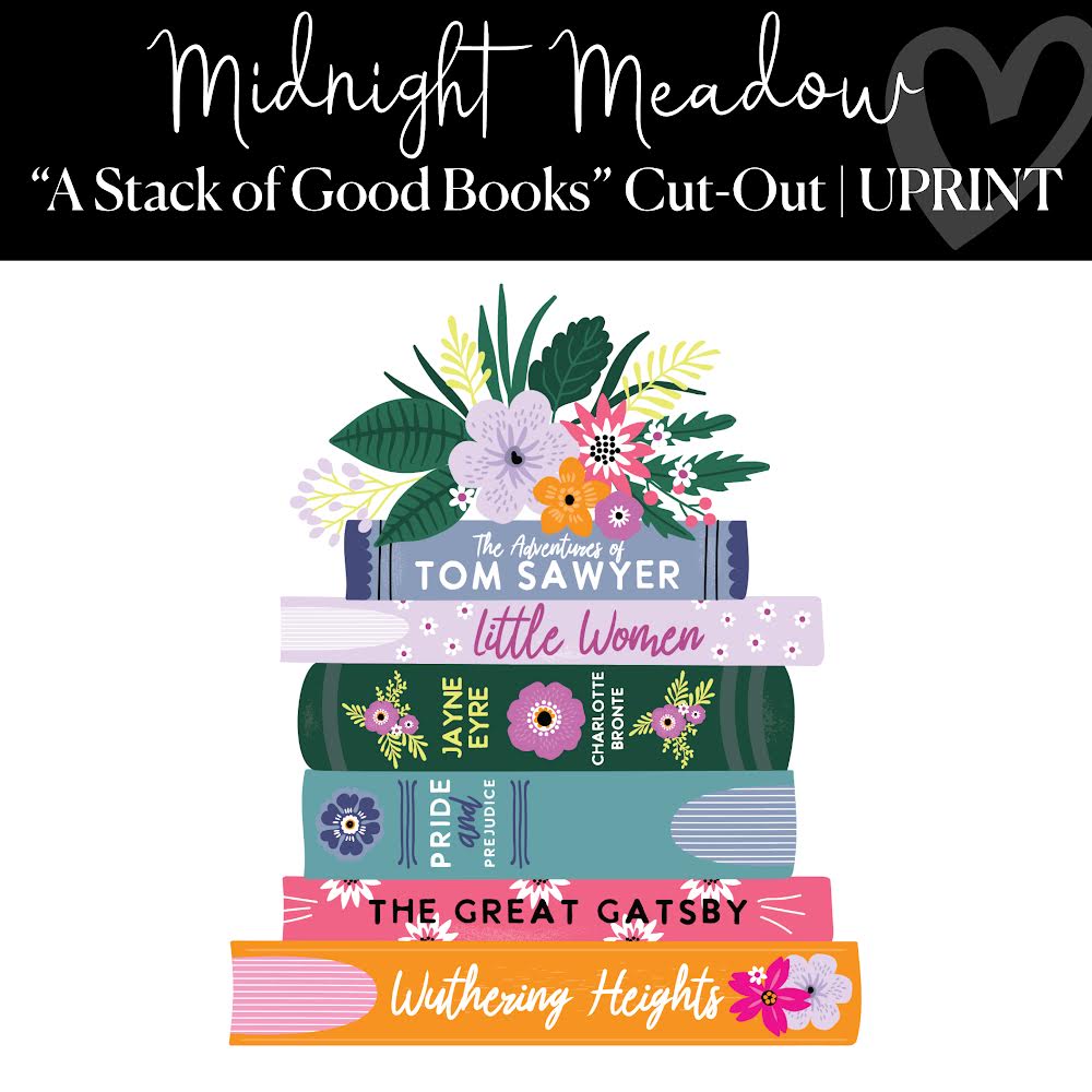 Printable Book Cut-Outs | Schoolgirl Style Printable Book Cut-Outs | Schoolgirl Style