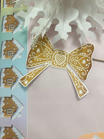 gingerbread bow classroom cutouts