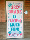 Snow Much Fun Door Decor and Bulletin Board Set | UPRINT | Winter Decor