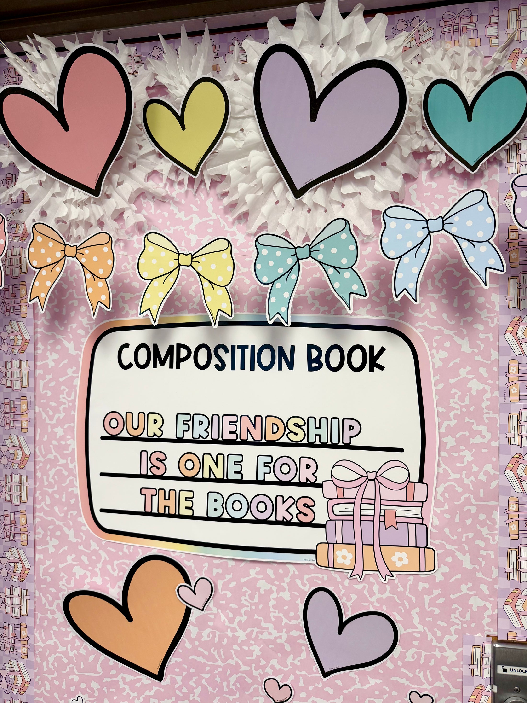 Valentine's Day Classroom Door Decor