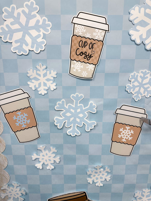 snowflake classroom cutouts