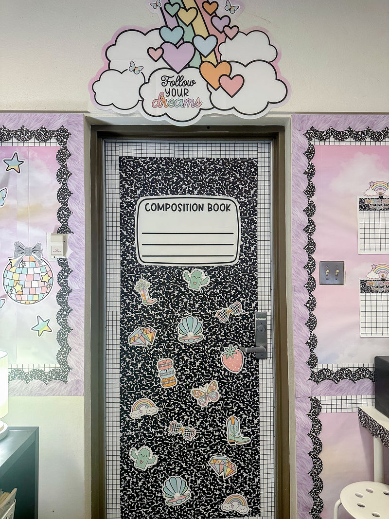 Senior Year | Composition Notebook | Bulletin Board Paper | Schoolgirl ...