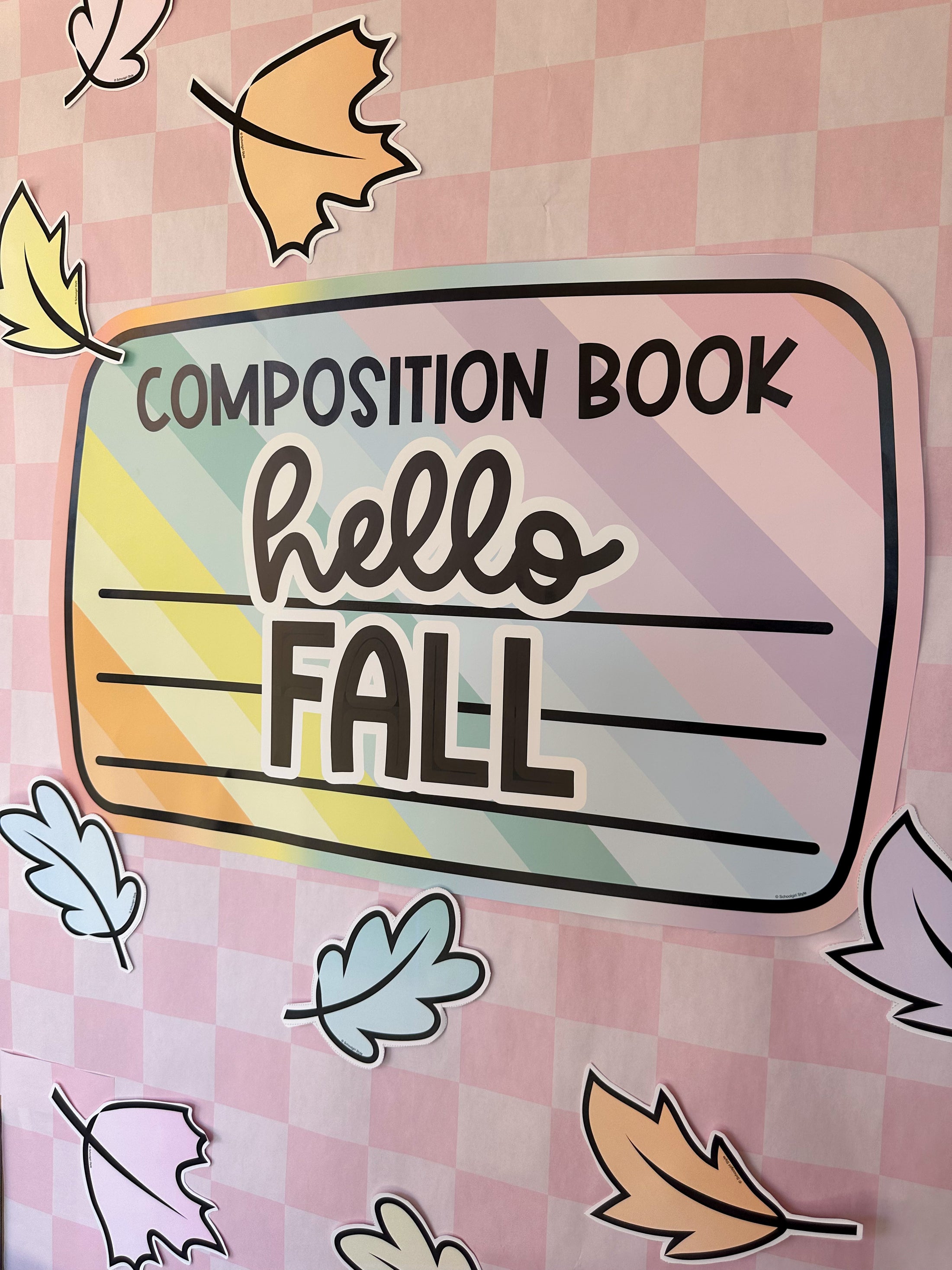 Fall Pastels | Full Printable Classroom Decor Bundle