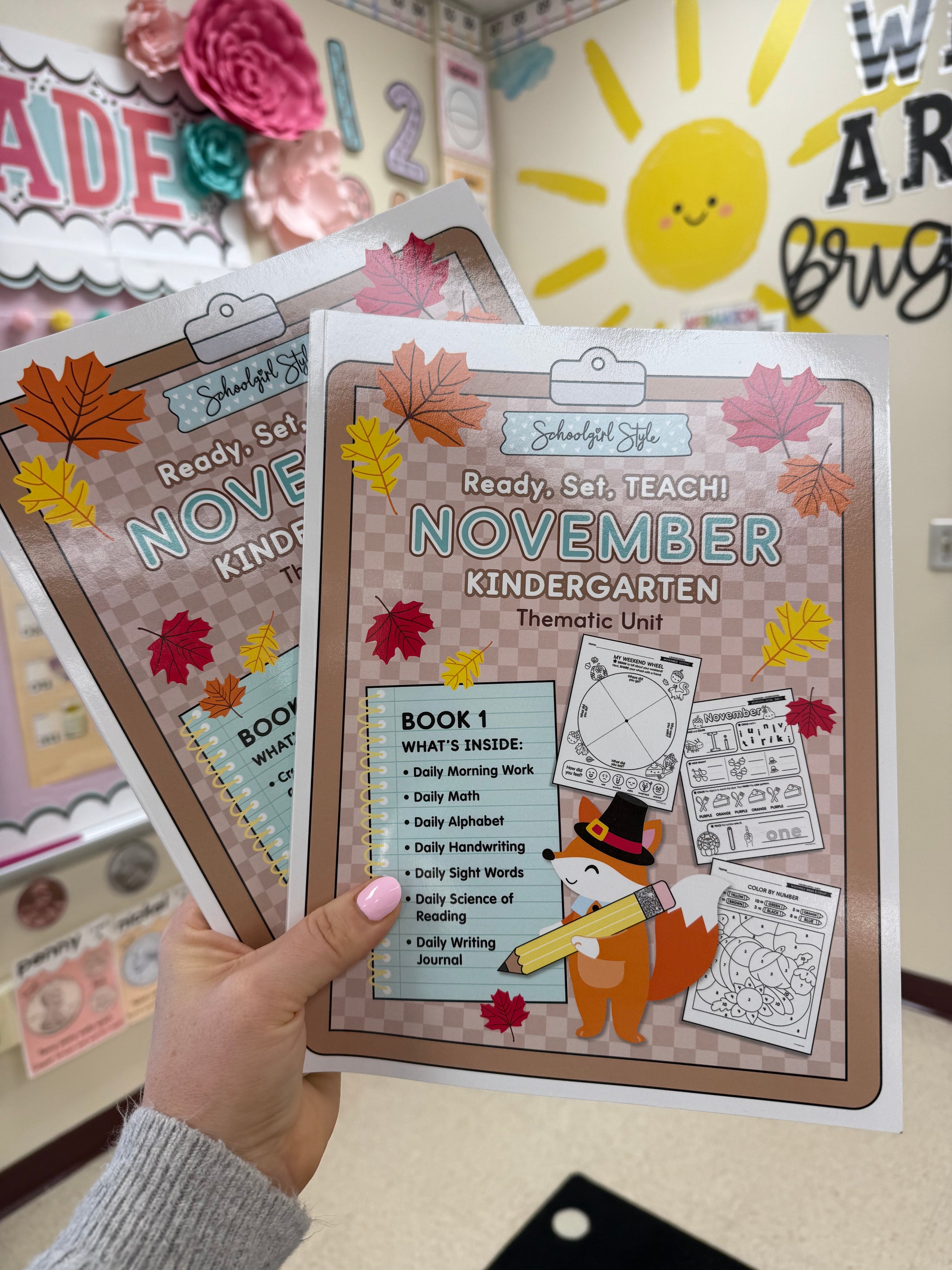 Ultimate Kindergarten November Thematic Unit Bundle