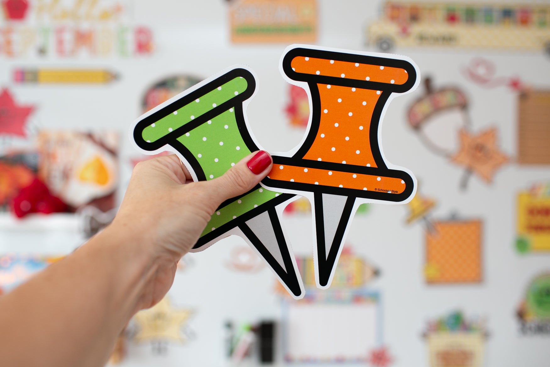 Printable Fall September Whiteboard Kit | 90s Teacher