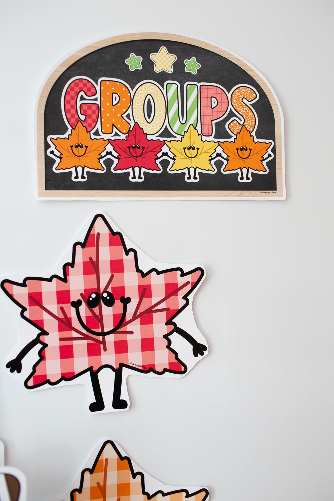 Printable Fall September Whiteboard Kit | 90s Teacher