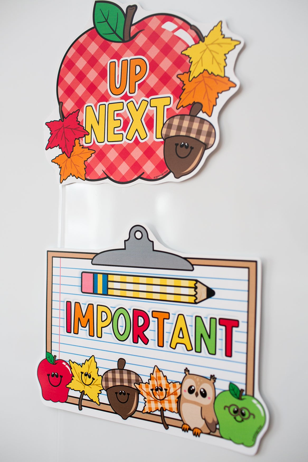 Printable Fall September Whiteboard Kit | 90s Teacher