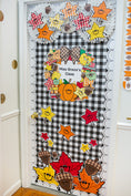 Load image into Gallery viewer, editable fall classroom wreath nostalgic and inspired by carson dellosa vintage classroom decor.  
