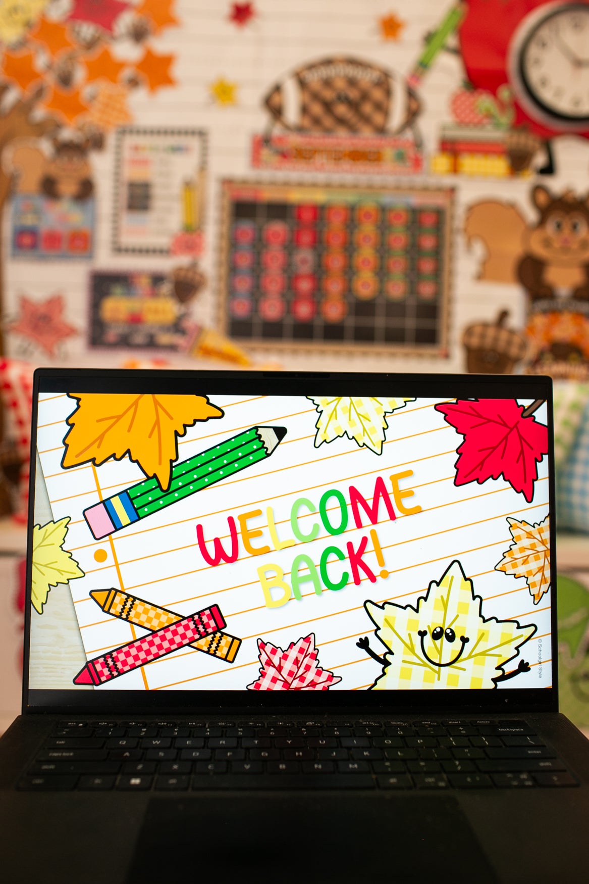 90s teacher fall google slides