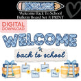 Load image into Gallery viewer, Printable Welcome Back to School Bulletin Board Set | Stars Hollow Schoolhouse
