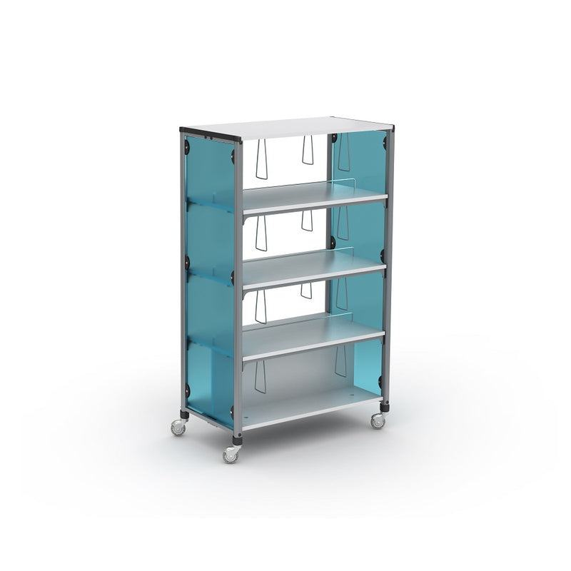 Book Case Information Commons Mobile Shelving by Paragon