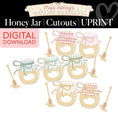 Load image into Gallery viewer, Printable Calming Honey Jar Cutouts | Miss Honey's Cottage Classroom
