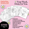 Load image into Gallery viewer, Printable Kindergarten May Week 2 Resources
