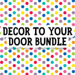 Just Teach | DECOR TO YOUR DOOR | Classroom Theme Decor Bundle | Rainbow Classroom Decor | Teacher Classroom Decor | Schoolgirl Style