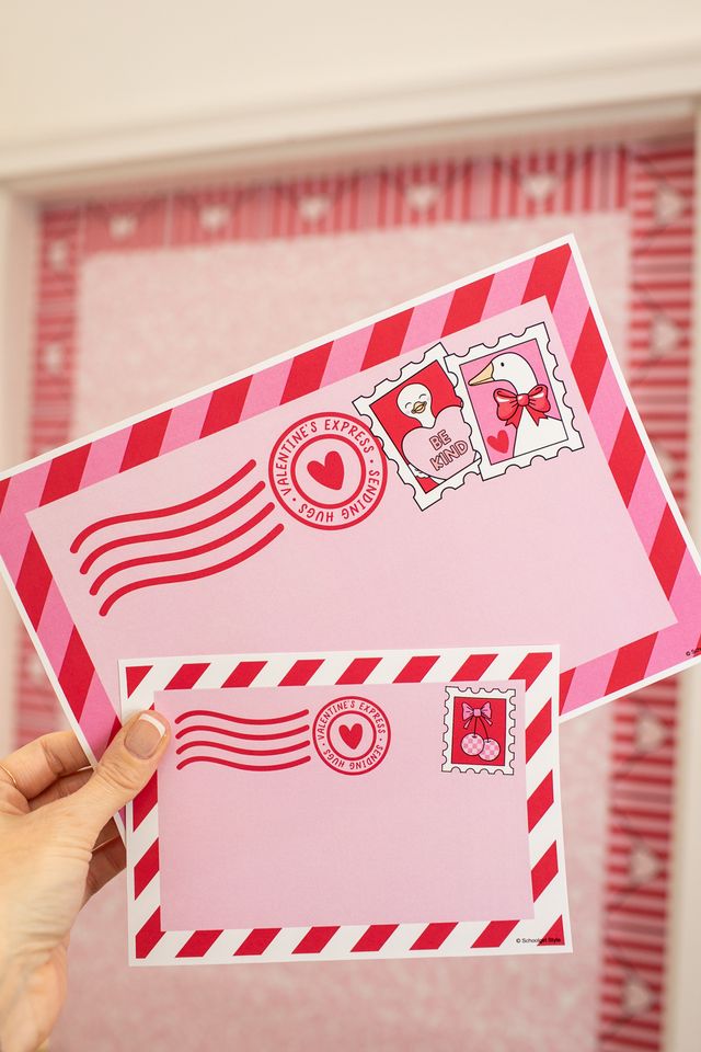 Printable Valentines Envelopes Cutouts | Special Edition: Valentine's Day
