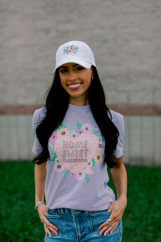 Flower Teacher Hat | Pretty in Pastel